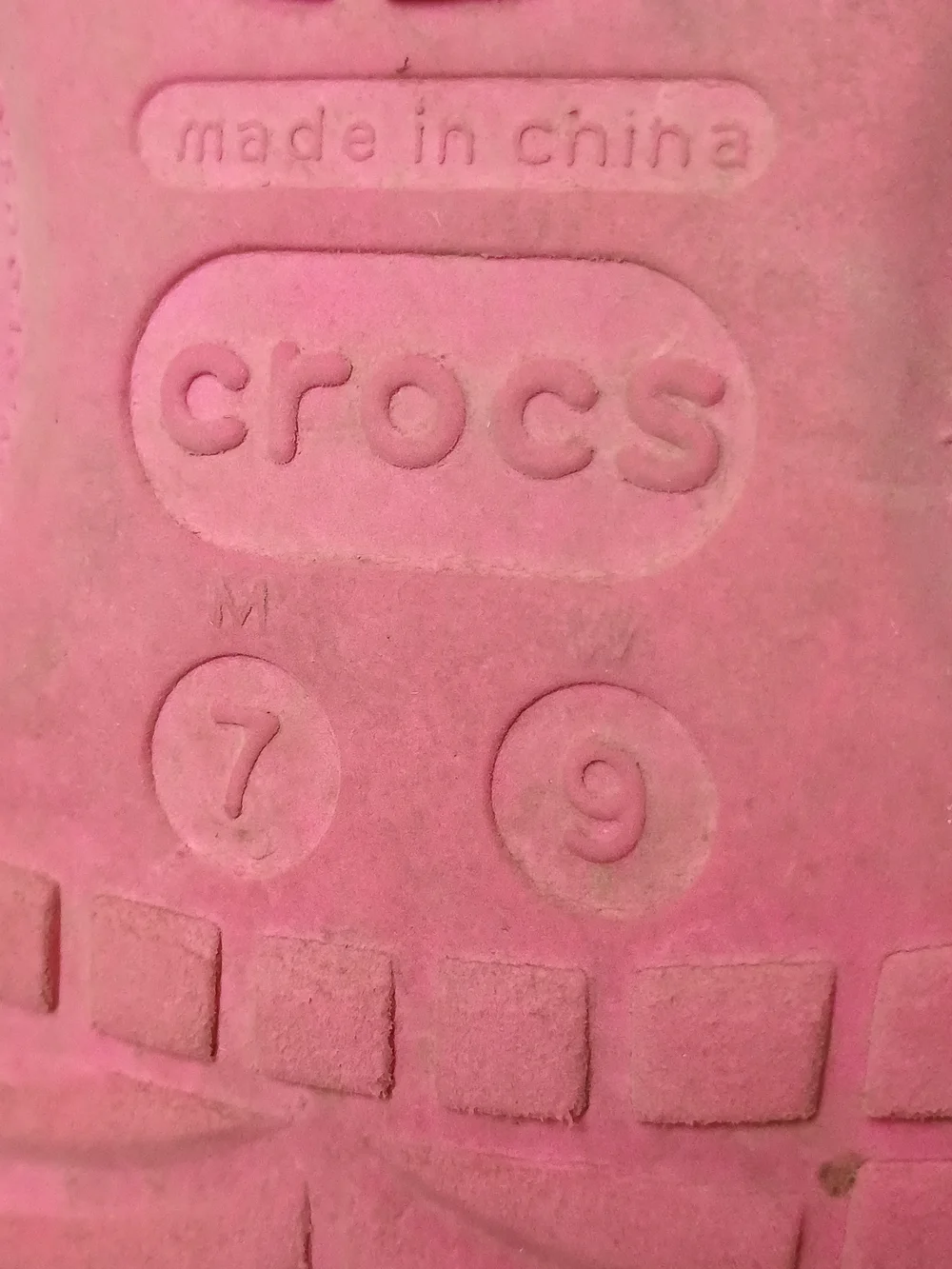 CROCS Toddler Girl 9 Classic Clogs - Hot Pink